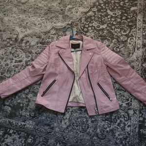 Leather 100%jacket xs
